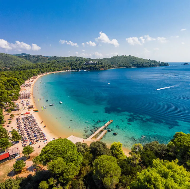 Skiathos koukounaries beach